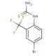 [4-Bromo-2-(trifluoromethyl)phenyl]thiourea (CAS 208186-71-4) - chemical structure image