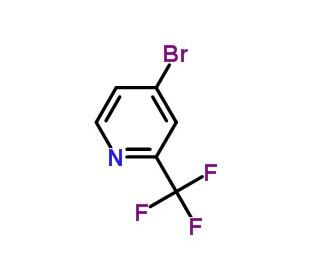 4-Bromo-2-trifluoromethyl-pyridine (CAS 887583-90-6) - chemical structure image