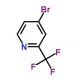 4-Bromo-2-trifluoromethyl-pyridine (CAS 887583-90-6) - chemical structure image