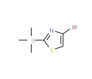 4-Bromo-2-(trimethylsilyl)thiazole (CAS 108306-53-2) - chemical structure image