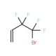 4-Bromo-3,3,4,4-tetrafluorobut-1-ene (CAS 18599-22-9) - chemical structure image