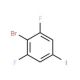 4-Bromo-3,5-difluoroiodobenzene (CAS 155906-10-8) - chemical structure image
