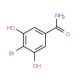 4-Bromo-3,5-dihydroxybenzamide (CAS 13429-12-4) - chemical structure image