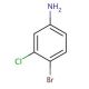 4-Bromo-3-chloroaniline (CAS 21402-26-6) - chemical structure image