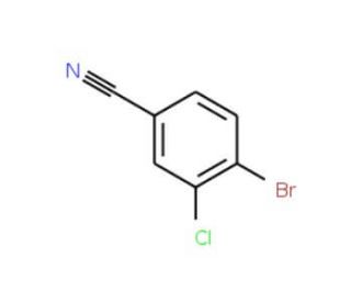 4-Bromo-3-chlorobenzonitrile (CAS 57418-97-0) - chemical structure image