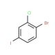 4-Bromo-3-chloroiodobenzene (CAS 535934-25-9) - chemical structure image