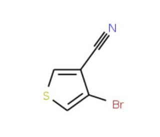4-Bromo-3-cyanothiophene (CAS 18895-10-8) - chemical structure image