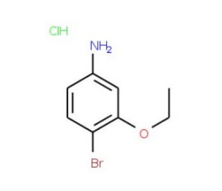 4-Bromo-3-ethoxyaniline hydrochloride (CAS 846023-33-4) - chemical structure image