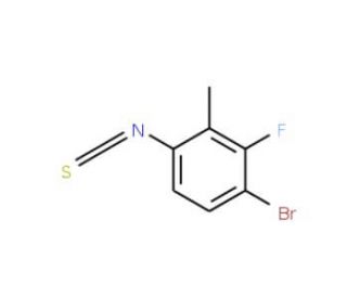 4-Bromo-3-fluoro-2-methylphenylisothiocyanate - chemical structure image