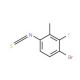 4-Bromo-3-fluoro-2-methylphenylisothiocyanate - chemical structure image