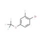4-Bromo-3-fluoro(trifluoromethoxy)benzene (CAS 168971-68-4) - chemical structure image