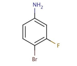 4-Bromo-3-fluoroaniline (CAS 656-65-5) - chemical structure image