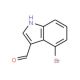 4-Bromo-3-formylindole (CAS 98600-34-1) - chemical structure image