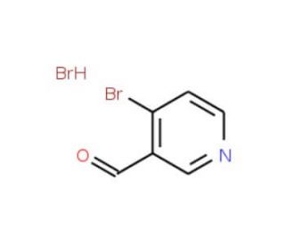 4-Bromo-3-formylpyridine hydrobromide salt (CAS 1150271-34-3) - chemical structure image