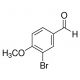 4-Bromo-3-methoxybenzaldehyde (CAS 43192-34-3) - chemical structure image