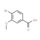 4-Bromo-3-methoxybenzoic acid (CAS 56256-14-5) - chemical structure image