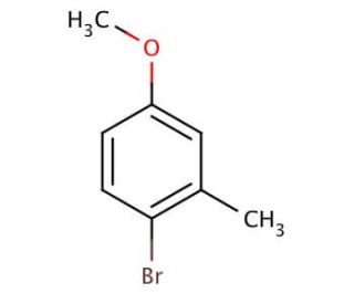 4-Bromo-3-methylanisole (CAS 27060-75-9) - chemical structure image