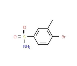 4-Bromo-3-methylbenzenesulfonamide (CAS 879487-75-9) - chemical structure image