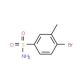 4-Bromo-3-methylbenzenesulfonamide (CAS 879487-75-9) - chemical structure image