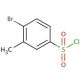 4-Bromo-3-methylbenzenesulfonyl chloride (CAS 72256-93-0) - chemical structure image