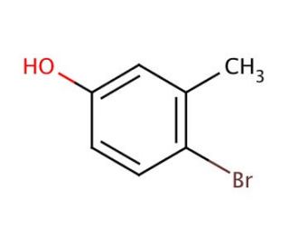4-Bromo-3-methylphenol (CAS 14472-14-1) - chemical structure image