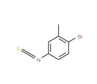 4-Bromo-3-methylphenyl isothiocyanate (CAS 71672-88-3) - chemical structure image