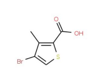 4-Bromo-3-methylthiophenecarboxylic acid (CAS 265652-39-9) - chemical structure image