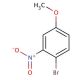 4-Bromo-3-nitroanisole (CAS 5344-78-5) - chemical structure image