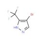 4-Bromo-3-trifluoromethyl-1H-pyrazole (CAS 19968-17-3) - chemical structure image