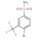 4-Bromo-3-(trifluoromethyl)benzenesulfonamide (CAS 351003-64-0) - chemical structure image