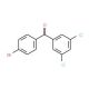 4-Bromo-3′,5′-dichlorobenzophenone (CAS 844879-09-0) - chemical structure image