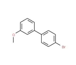 4-Bromo-3&prime;-methoxybiphenyl (CAS 1215206-10-2) - chemical structure image