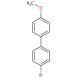 4-Bromo-4′-methoxybiphenyl (CAS 58743-83-2) - chemical structure image