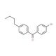 4-Bromo-4′-n-butylbenzophenone (CAS 91404-25-0) - chemical structure image