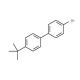 4-Bromo-4′-tert-butylbiphenyl (CAS 162258-89-1) - chemical structure image