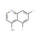 4-Bromo-5,7-difluoroquinoline (CAS 1189107-48-9) - chemical structure image