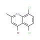 4-Bromo-5,8-dichloro-2-methylquinoline (CAS 1070879-63-8) - chemical structure image