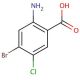 4-Bromo-5-chloroanthranilic Acid (CAS 150812-32-1) - chemical structure image