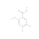 4-Bromo-5-fluoro-2-methoxybenzoic acid (CAS 1780187-45-2) - chemical structure image