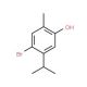 4-Bromo-5-isopropyl-2-methylbenzenol (CAS 121665-99-4) - chemical structure image