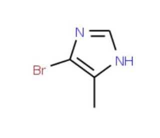 4-Bromo-5-methyl-1H-imidazole (CAS 15813-08-8) - chemical structure image
