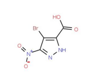 4-Bromo-5-nitro-1H-pyrazole-3-carboxylic acid - chemical structure image