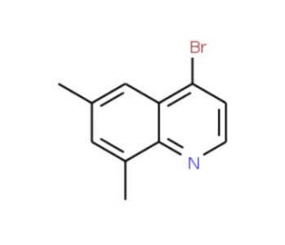 4-Bromo-6,8-dimethylquinoline (CAS 1070879-36-5) - chemical structure image
