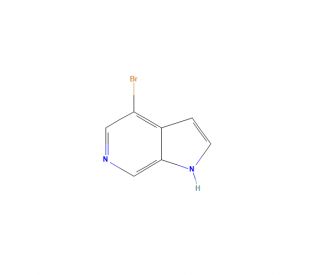 4-Bromo-6-azaindole (CAS 69872-17-9) - chemical structure image