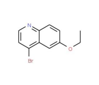4-Bromo-6-ethoxyquinoline (CAS 1070879-28-5) - chemical structure image