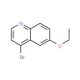4-Bromo-6-ethoxyquinoline (CAS 1070879-28-5) - chemical structure image