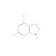 4-Bromo-6-fluoroindole (CAS 885520-70-7) - chemical structure image