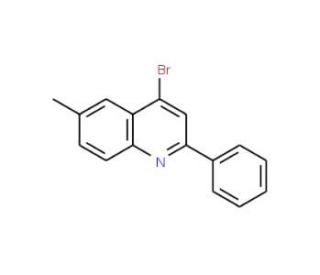 4-Bromo-6-methyl-2-phenylquinoline (CAS 1189105-93-8) - chemical structure image