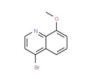 4-Bromo-8-methoxyquinoline (CAS 103028-31-5) - chemical structure image