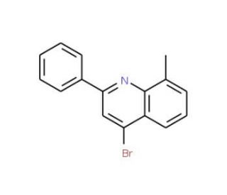 4-Bromo-8-methyl-2-phenylquinoline (CAS 1189105-96-1) - chemical structure image